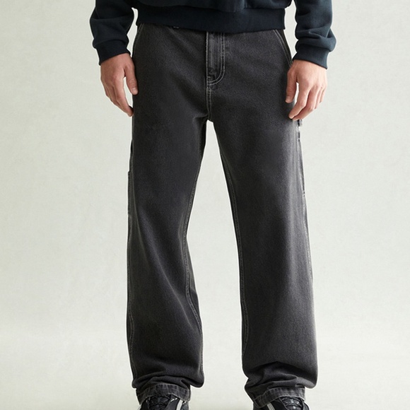 PacSun Other - Pacsun Dylan Baggy Denim Jeans Carpenter Contrast Stitch Black 34 x 32